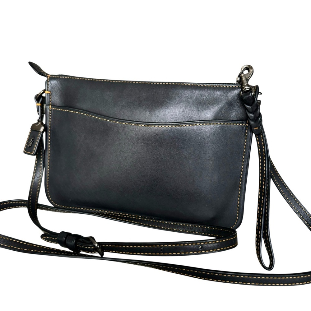 Coach 1941 Soho Leather Crossbody Shoulder Bag Black - Picture 3 of 15